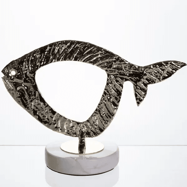 Декоративна фігурка Modern Fish 25х10х18 см металева HP-7-21 — 3