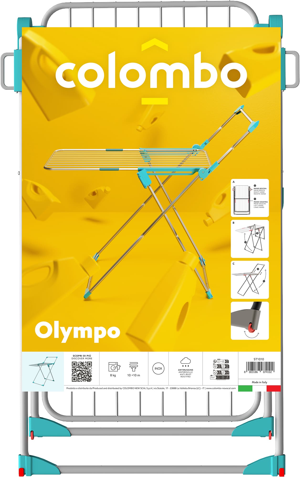 Сушарка для білизни підлогова Colombo Olympo (ST1010) — 4