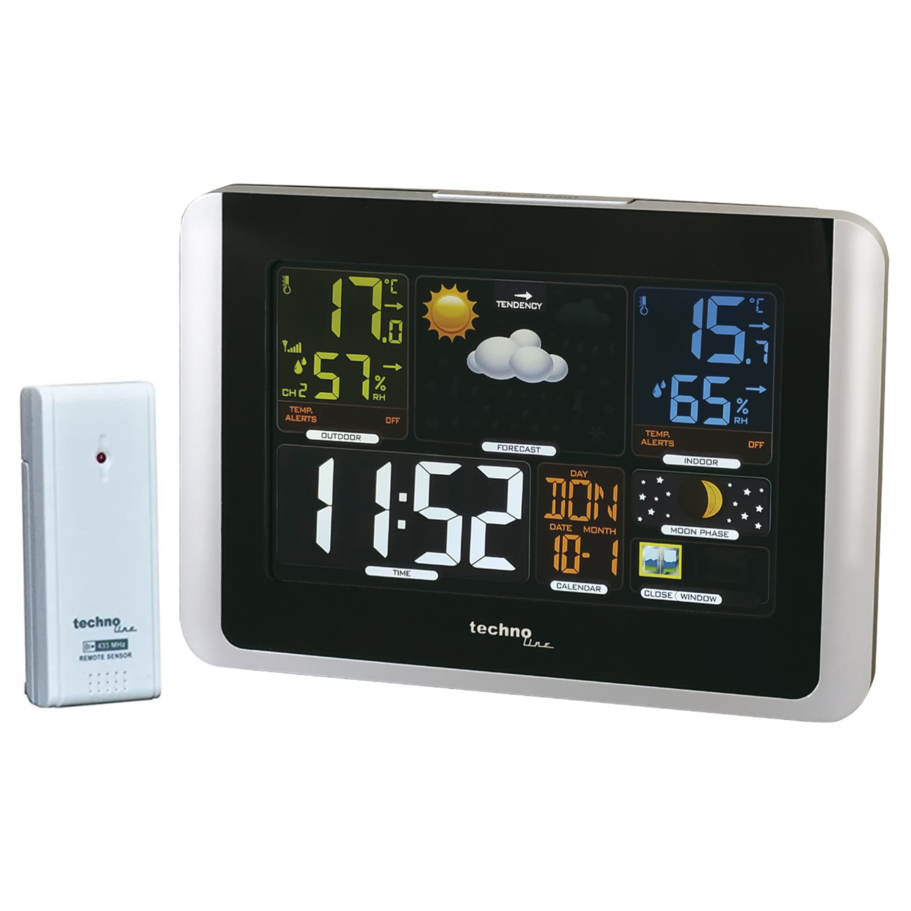 Метеостанція Technoline WS6442 Black (WS6442) — 6