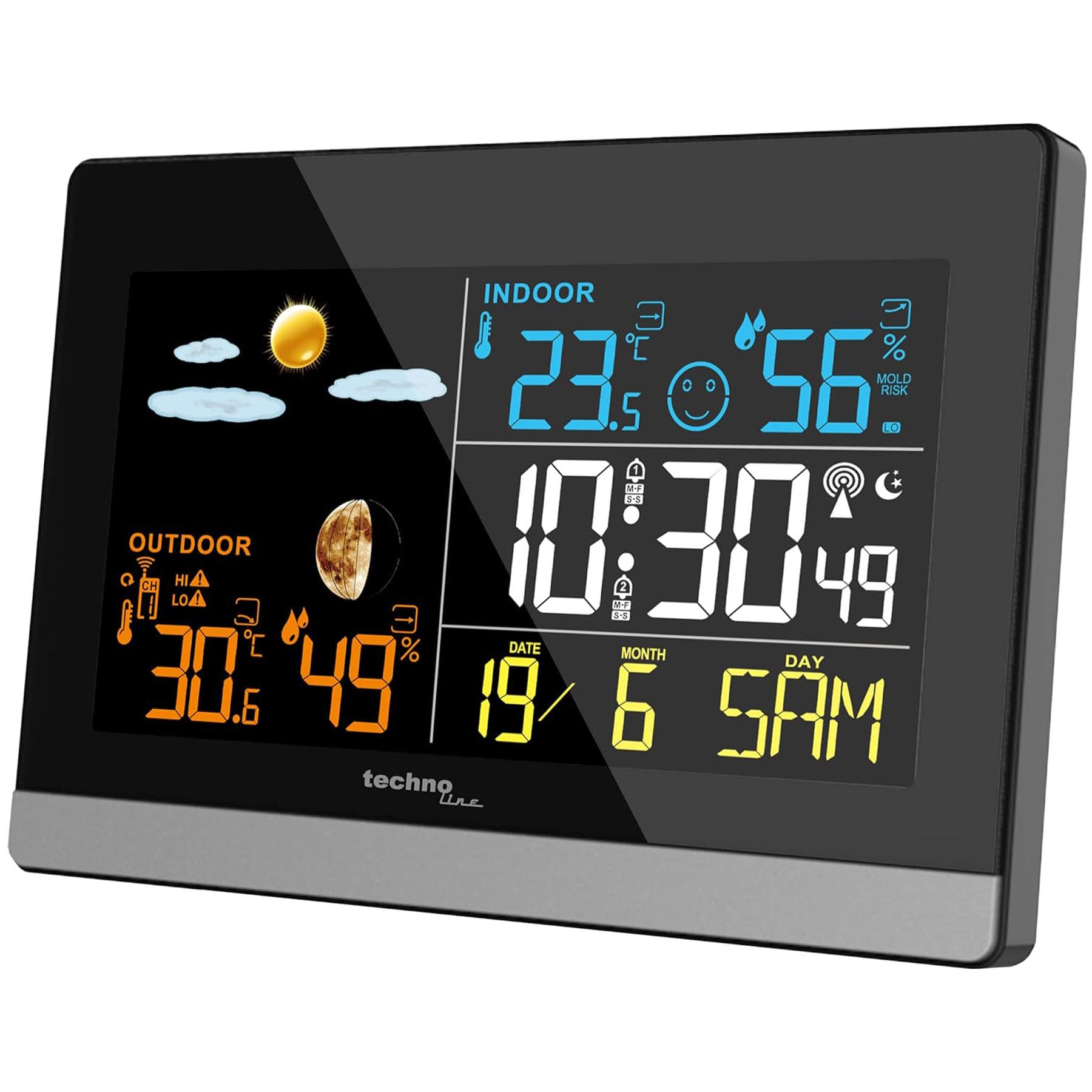 Метеостанція Technoline WS6455 Black/Silver (WS6455) — 9