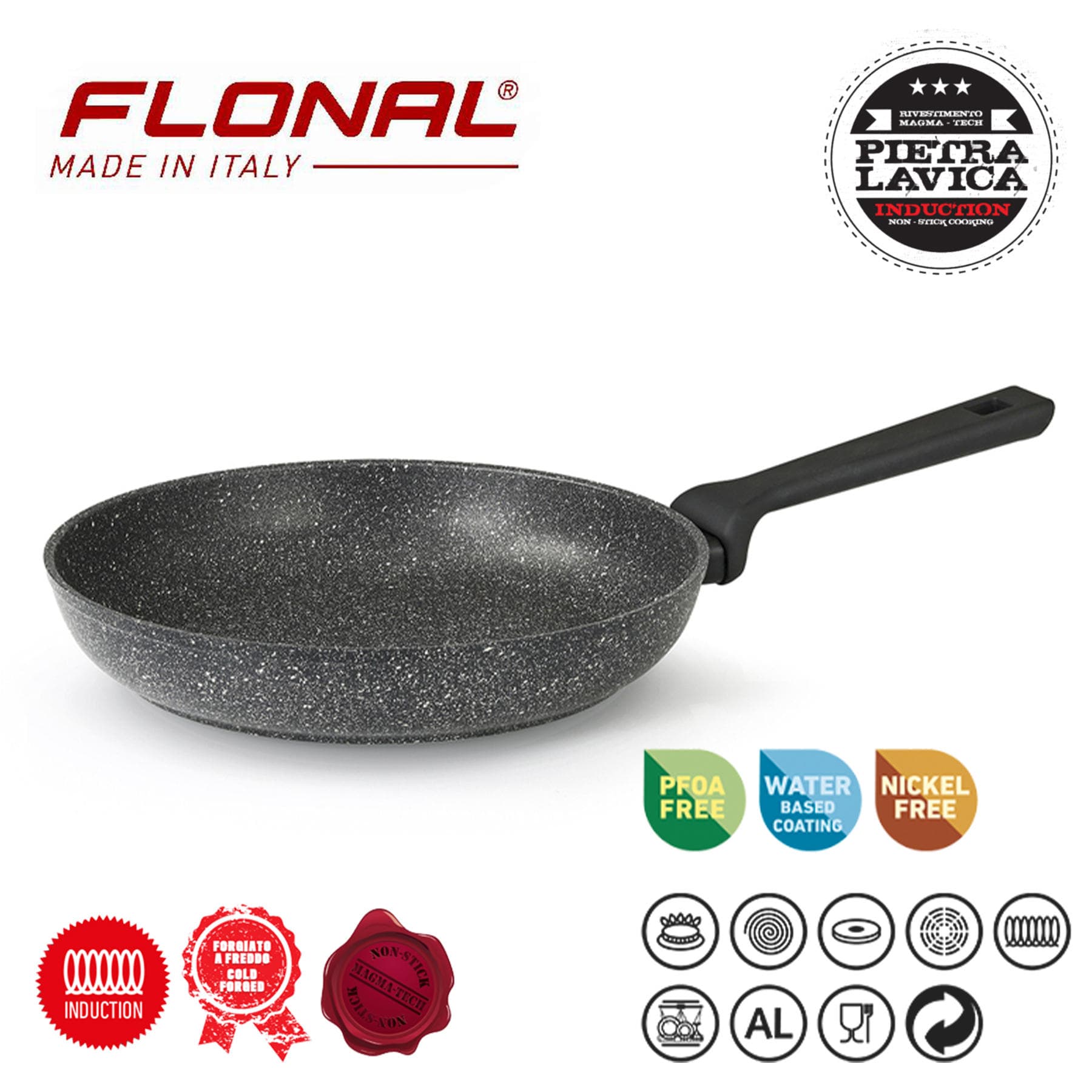 Сковорідка Flonal Pietra Lavica 28 см (PLIPP2880) — 8
