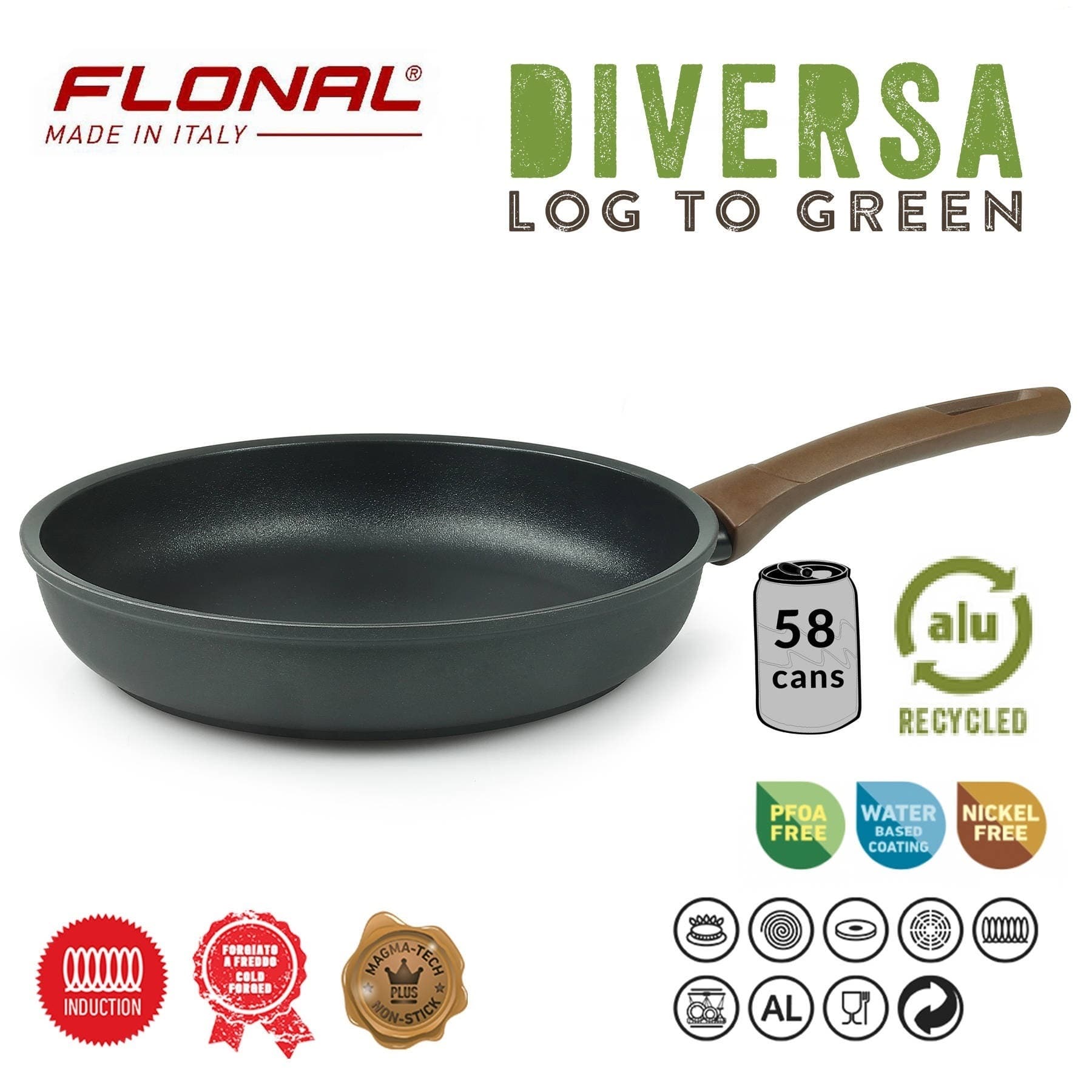 Сковорідка Flonal Diversa 24 см (DIVPD2430) — 7